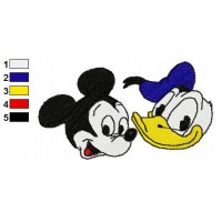 Mickey Disney Embroidery Design 4